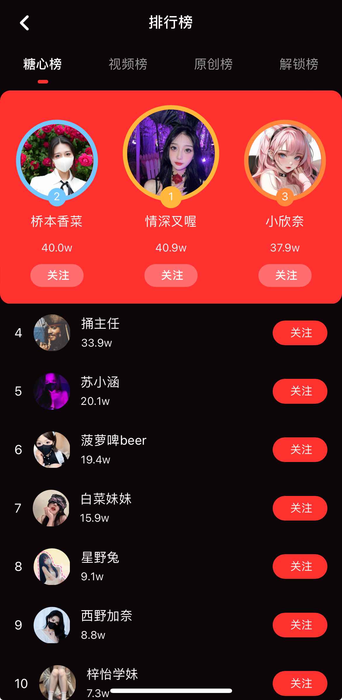 糖心Vlog排行榜热门视频